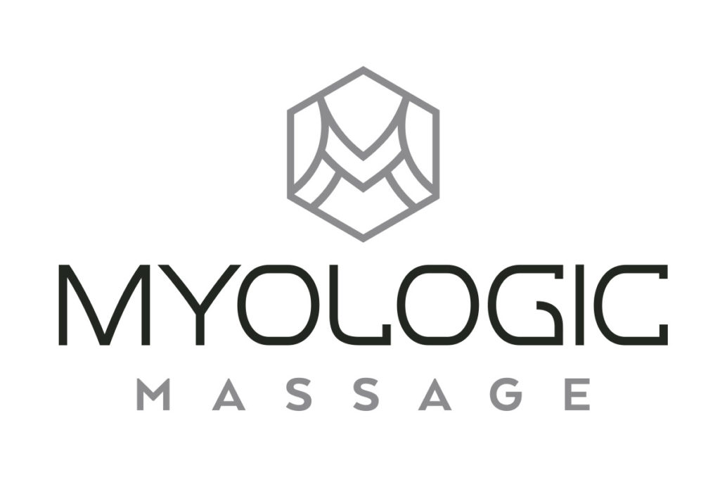myologic massage logo design in austin texas by beau morrow for left hand design
