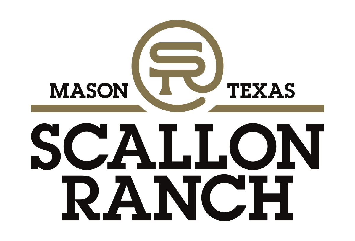 scallon ranch logo design in austin texas by beau morrow for left hand design