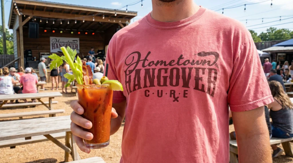 Hometown Hangover SXSW event branding for Austin Ventures