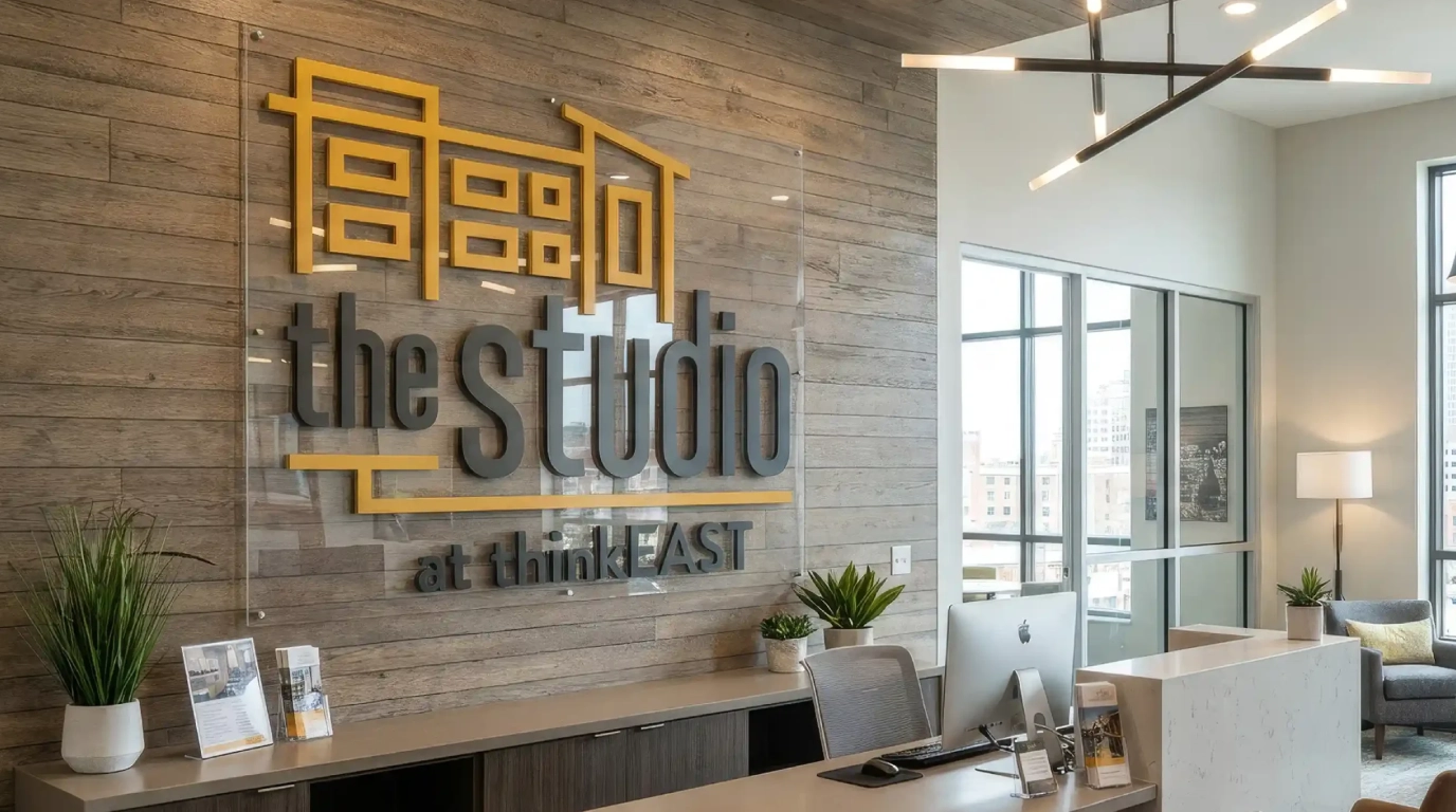 the studio
