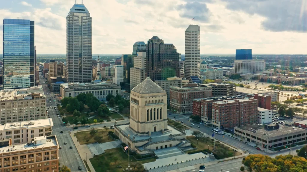 Indianapolis city card for remote brand identity support