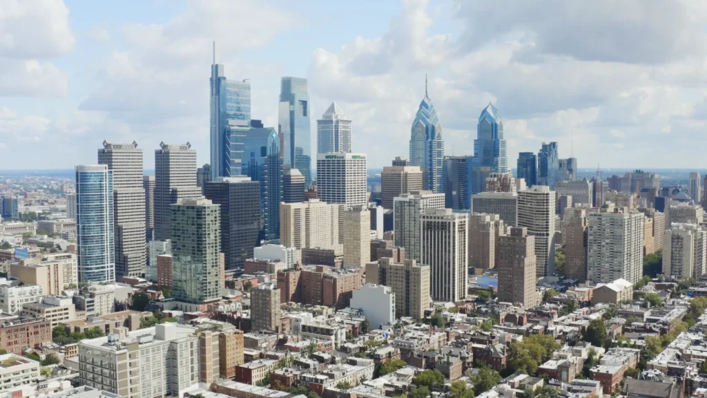 Philadelphia city card for logo and branding collaboration